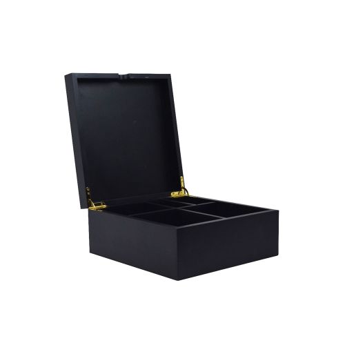 Wooden Coffee Presentation Box, Matte Black